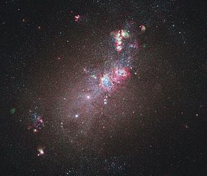 NGC 4214 httpsuploadwikimediaorgwikipediacommonsthu