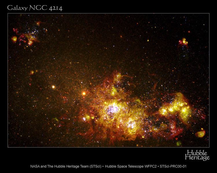 NGC 4214 Hubble Heritage Image of Galaxy NGC 4214 Big JPEG