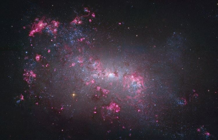 NGC 4449 NGC 4449 a dwarf galaxy in Canes Venatici Anne39s Astronomy News