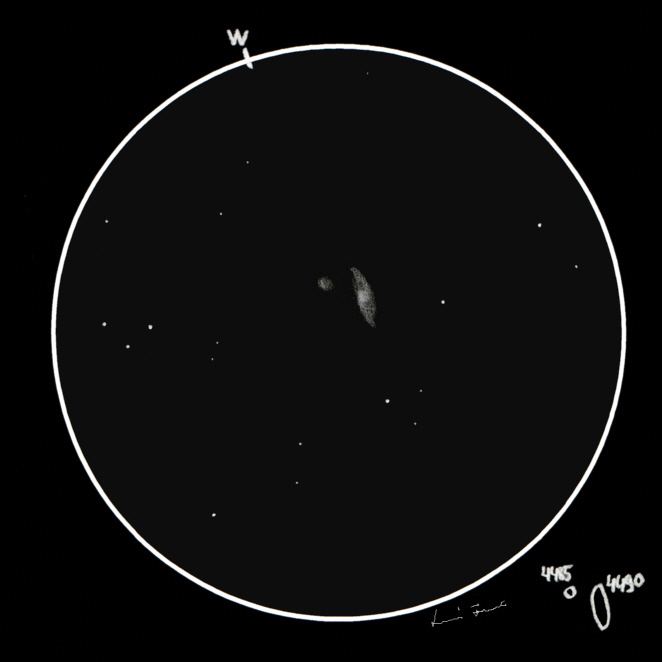 NGC 4490 Graphite Galaxy NGC 4485 NGC 4490