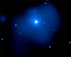 NGC 4555 NASA A Dim Light Shines on Dark Matter