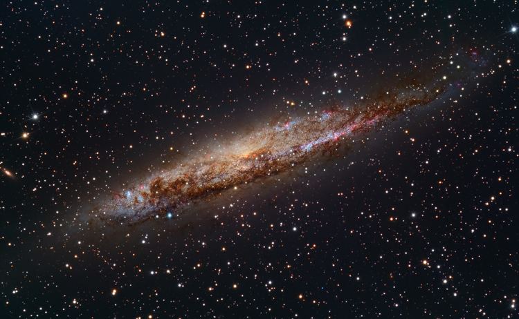 NGC 4945 APOD 2013 January 23 Nearby Spiral Galaxy NGC 4945