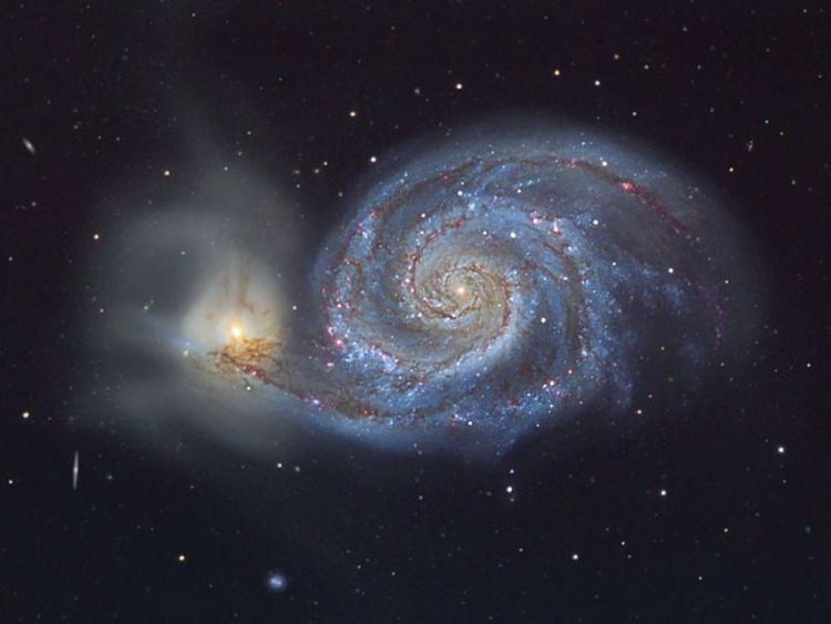 NGC 5195 hubble space telescope