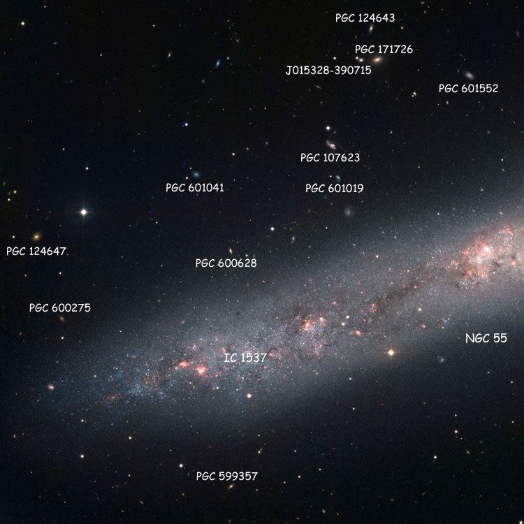 NGC 55 New General Catalog Objects NGC 50 99