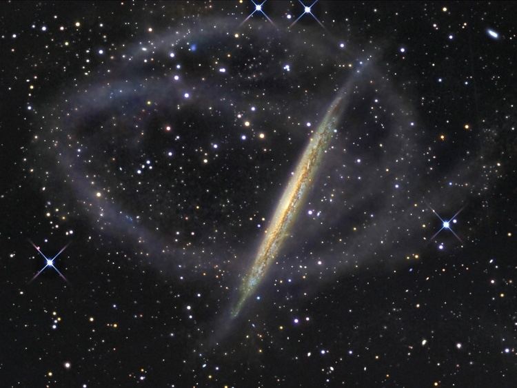 NGC 5907 APOD 2008 June 19 The Star Streams of NGC 5907