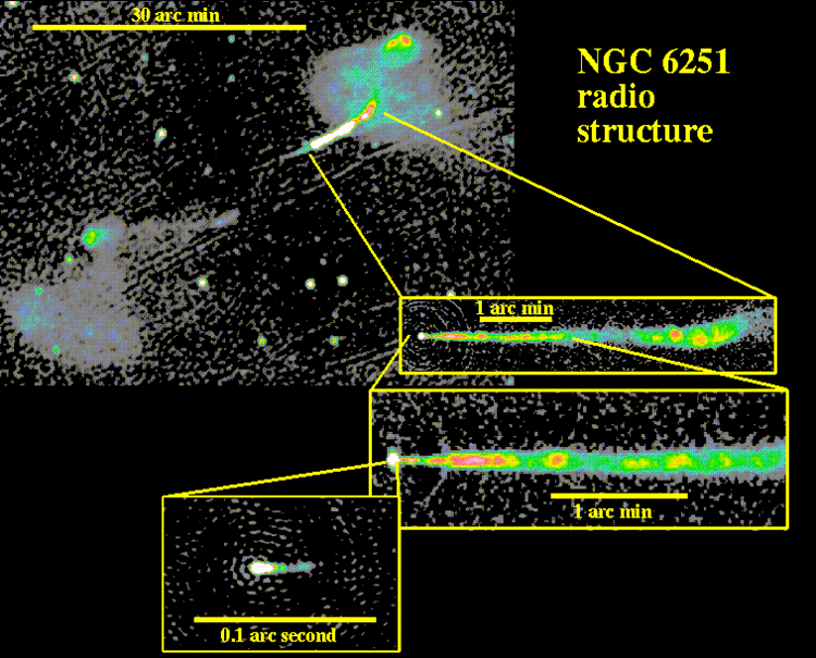 NGC 6251 pagesastronomyuaedukeelagnngc6251gif