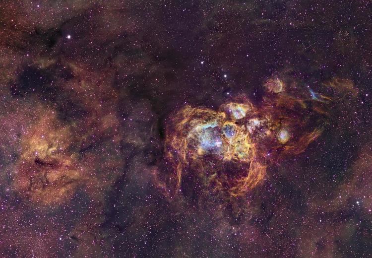 NGC 6357 NGC 6357 in Scorpius