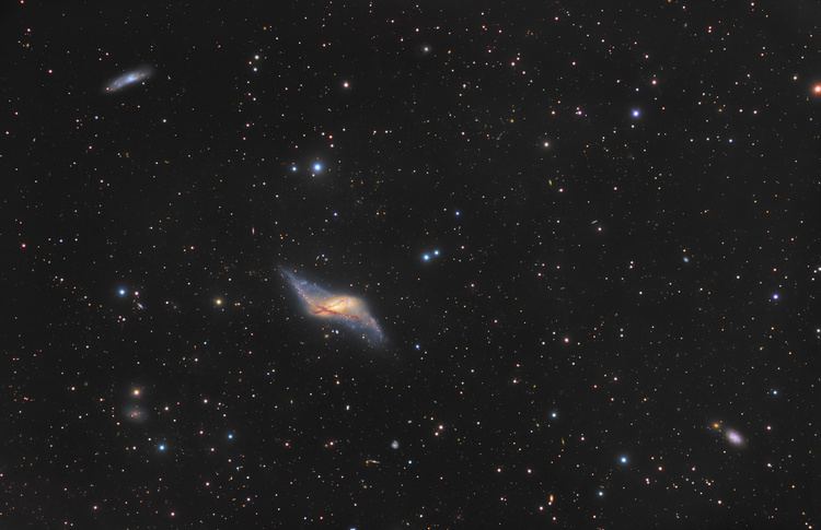 NGC 660 APOD 2009 December 3 Polar Ring Galaxy NGC 660