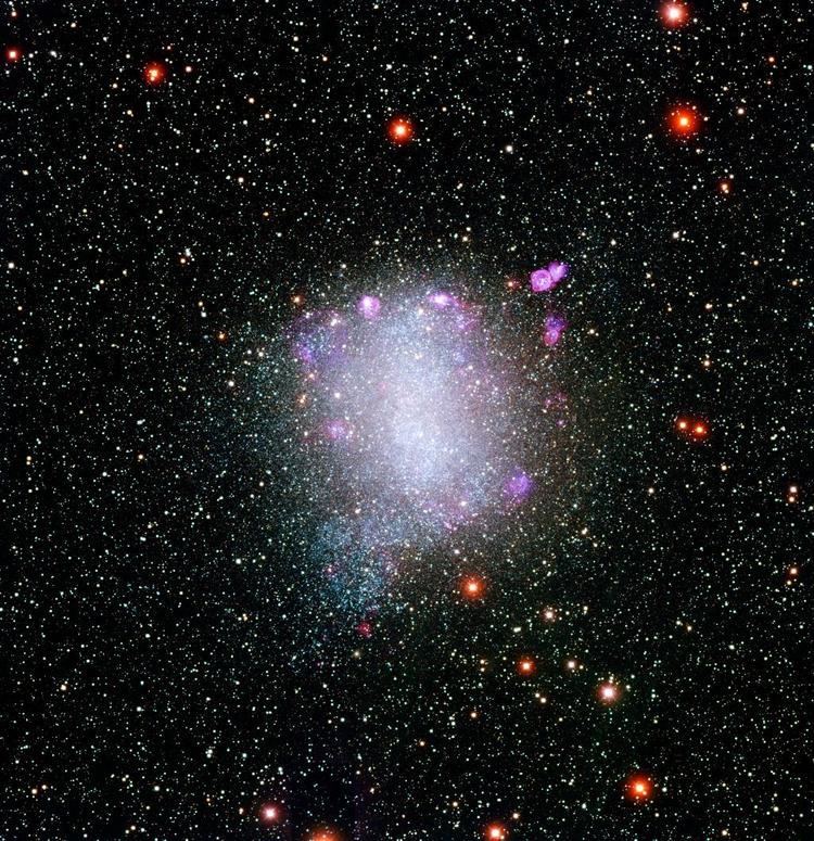 NGC 6822 APOD 2002 January 23 Local Group Galaxy NGC 6822