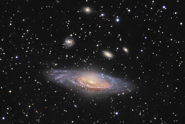 NGC 7331 APOD 2014 March 1 NGC 7331 and Beyond