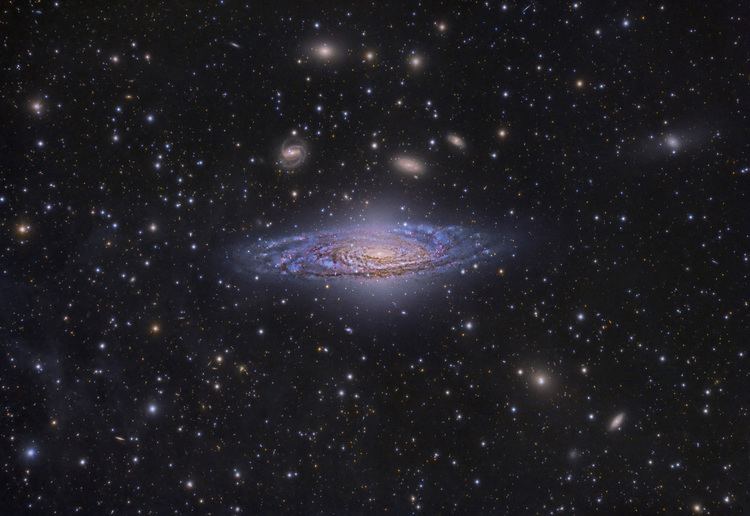 NGC 7331 APOD 2014 December 18 NGC 7331 and Beyond