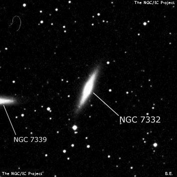 NGC 7332 Galaxy NGC 7332 Deep Sky Objects Browser