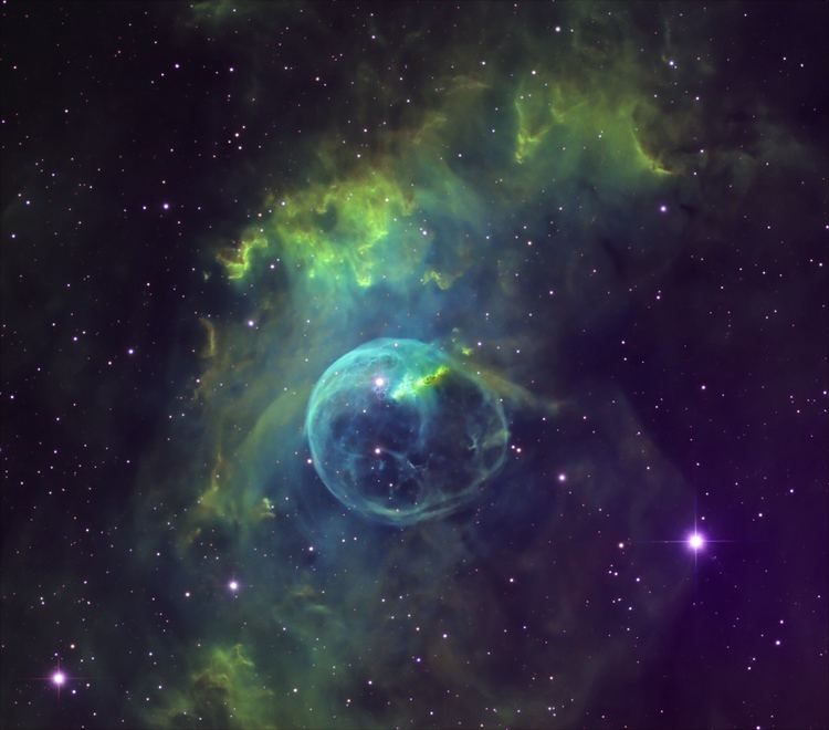NGC 7635 NGC 7635 Bubble Nebula in Cassiopeia