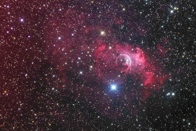 NGC 7635 NGC 7635 The Bubble Nebula In RGB