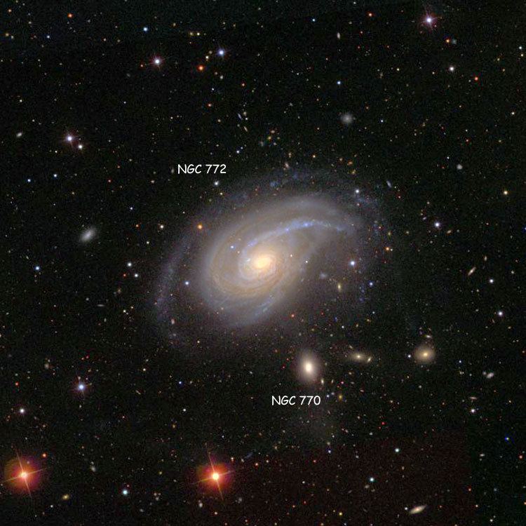 NGC 772 New General Catalog Objects NGC 750 799
