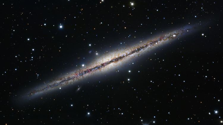 NGC 891 APOD 2012 May 26 At the Edge of NGC 891