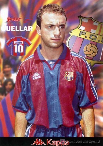 Ángel Cuéllar Angel Cuellar por MALA Histricos Fotos del FC Barcelona