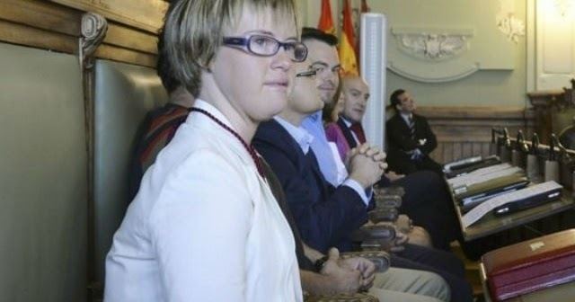 Ángela Bachiller Down Syndrome Daily Spanish Angela Bachiller first councilwoman
