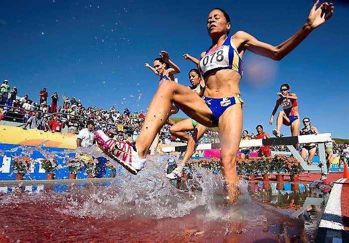 Angela Figueroa ngela Figueroa plata en 3000 m con obstculos de