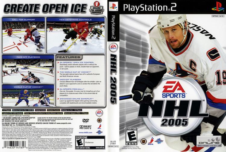 NHL 2005 NHL 2005 Cover Download Sony Playstation 2 Covers The Iso Zone