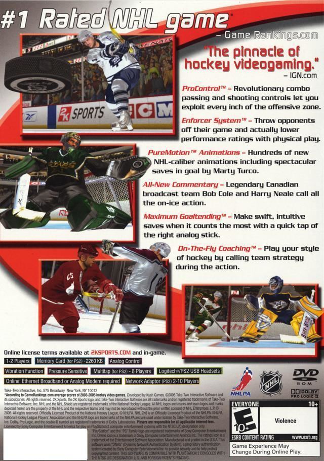 NHL 2K6 NHL 2K6 Box Shot for PlayStation 2 GameFAQs