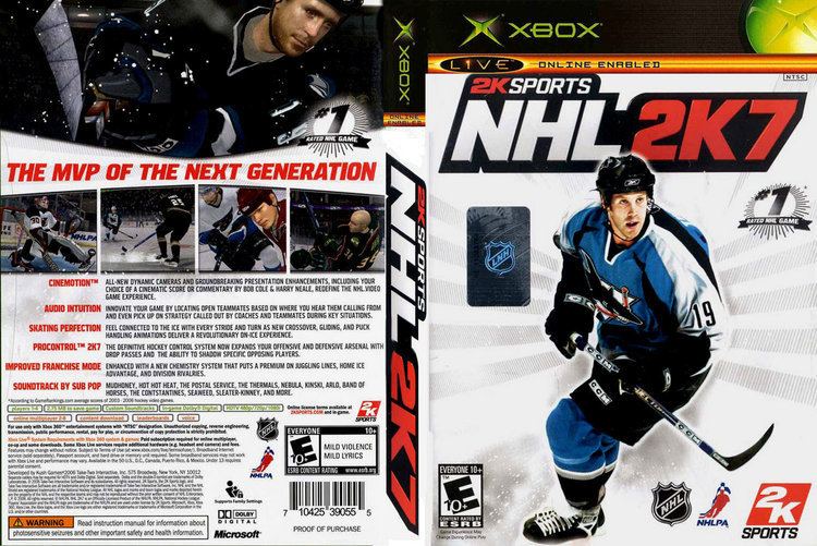 NHL 2K7 NHL 2K7 Cover Download Microsoft Xbox Covers The Iso Zone