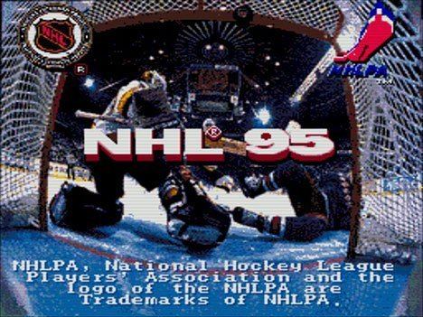 NHL 95 The start of the affair NHL 95