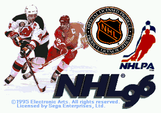 NHL 96 Play NHL 96 Sega Genesis online Play retro games online at Game Oldies