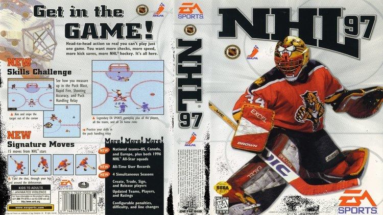 NHL 97 NHL 97 Sega Genesis vs Sega Saturn YouTube