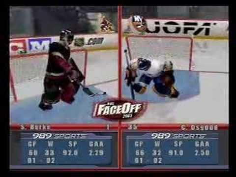 NHL FaceOff 2003 NHL Face Off 2003 Playstation 2 Gameplay Video part 1 of 2 YouTube