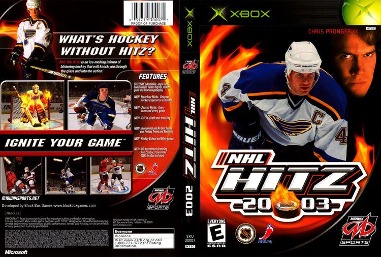 NHL Hitz 2003 NHL Hitz 2003 Cover Download Microsoft Xbox Covers The Iso Zone