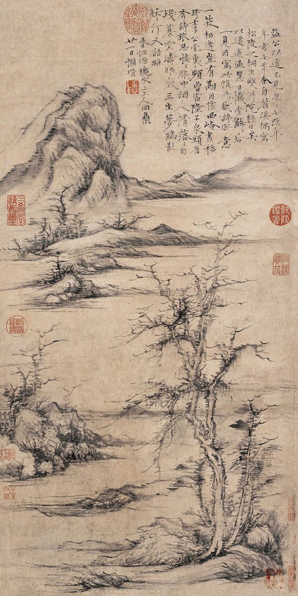 Ni Zan Ni Zan Paintings Chinese Art Gallery China Online Museum