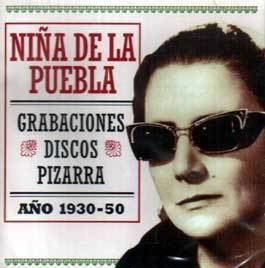 Niña de la Puebla Grabaciones discos pizarra Ao 193050 Nia de la Puebla Flamenco