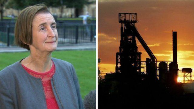 Nia Griffith More help needed for steel industry says Nia Griffith MP BBC News