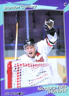 Niagara Falls Thunder Niagara Falls Thunder 199394 Hockey Card Checklist at hockeydbcom