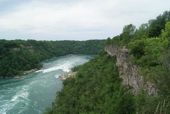 Niagara Gorge view of the gorge and river Picture of Niagara Gorge Trail