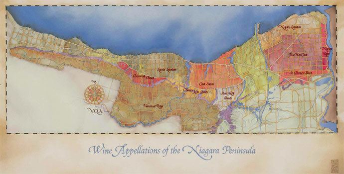 Niagara Peninsula VQA Ontario The Appellations Niagara Peninsula