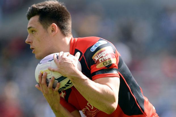 Niall Evalds Wigan 16 Salford 31 Niall Evalds stars in Red Devils win to climb