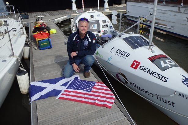 Niall Iain MacDonald BBC presenter to tackle 3000mile solo Atlantic row to