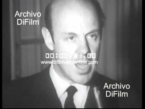 Nicanor Costa Méndez DiFilm Costa Mendez sobre Malvinas 1968 YouTube