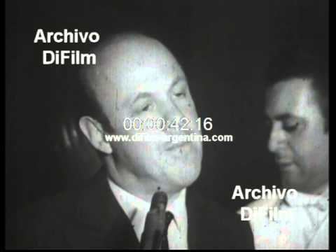 Nicanor Costa Méndez DiFilm Discurso del ministro Nicanor Costa Mendez 1968 YouTube