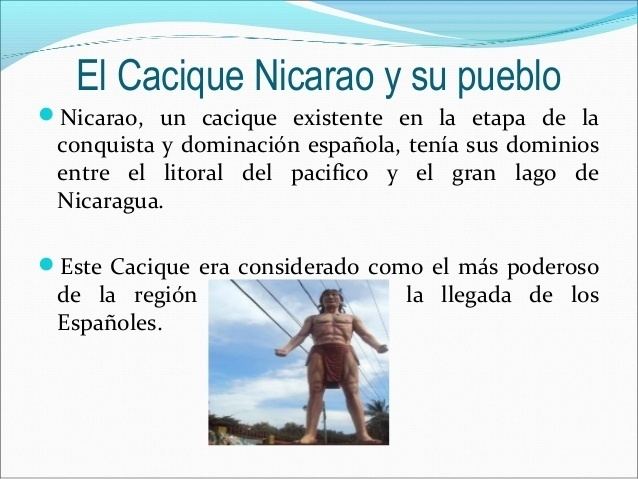 Nicarao (cacique) Cacique Nicarao Nuevo Amanecer
