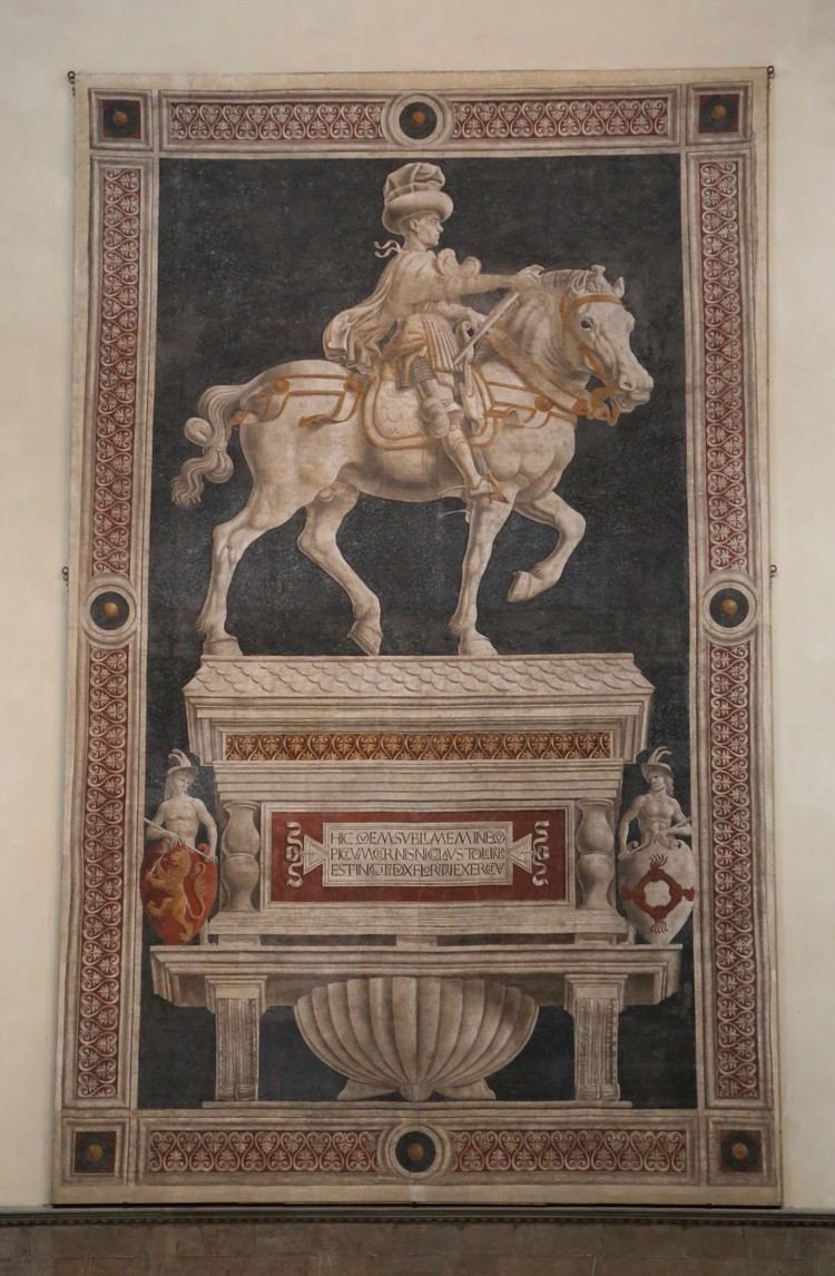 Niccolò da Tolentino FileAndrea del Castagno Fresco Niccolo da Tolentino Dom Florenz01