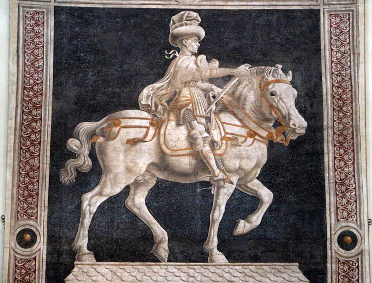 Niccolò da Tolentino FileAndrea del castagno Monumento equestre di Niccol da Tolentino