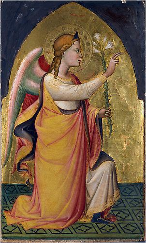 Niccolò di Pietro Gerini The Annunciatory Angel 1387 Niccol di Pietro Gerini Flickr