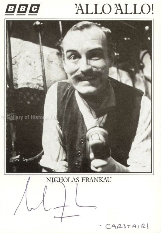 Nicholas Frankau NICHOLAS FRANKAU