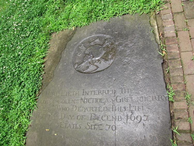 Nicholas Greenberry Col Nicholas Greenberry 1627 1697 Find A Grave Memorial