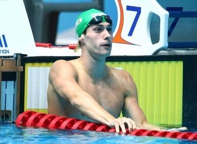 Nicholas Quinn (swimmer) Rio here we come Nicholas Quinn becomes third Irish swimmer to