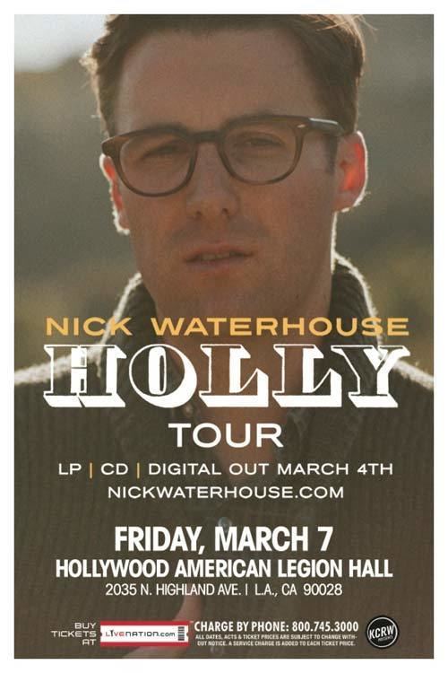 Nicholas Waterhouse Nick Waterhouse California USA