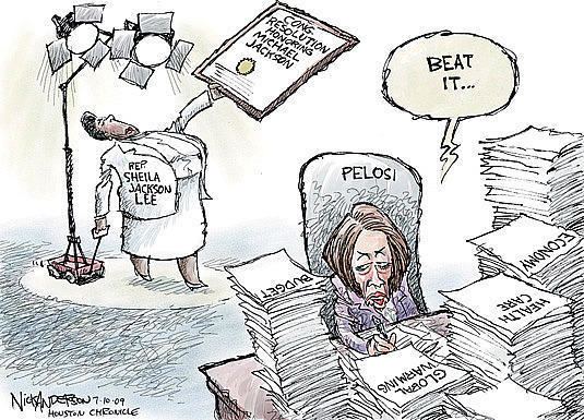 Nick Anderson (cartoonist) Commentary by Nick Anderson Pelosi to Jackson Leebeat